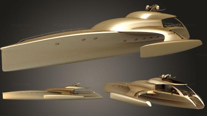 Vehicles (Trimaran 2010, CARS_3778) 3D models for cnc